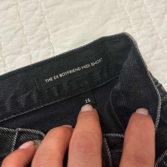Denim Forum The Ex Boyfriend Midi Short Size 25 - Picture 5 of 7